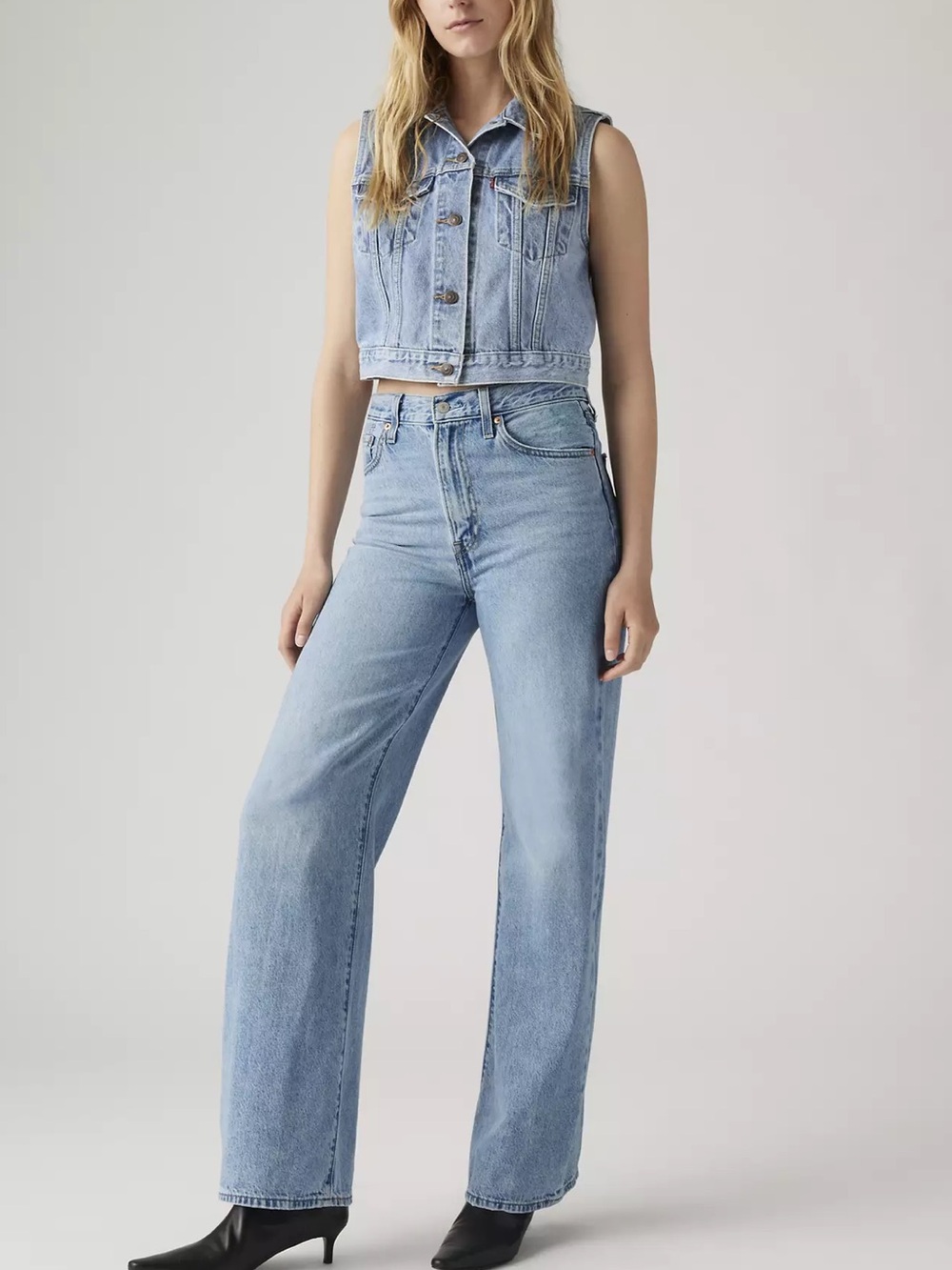 Levi’s rib cage straight denim EUC - Picture 1 of 5